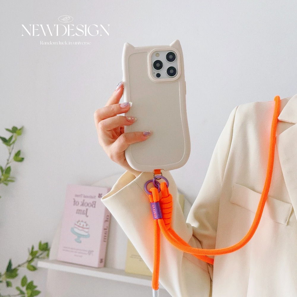Fashion Simple INS Adjustable  - Crossbody Lanyard Neck Strap Case recension och pris