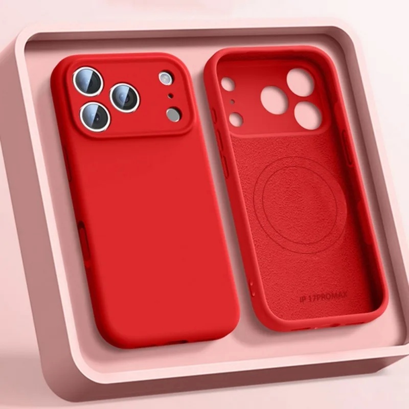 Magnetic Original Liquid Silic - Liquid Silicone Magnetic Phone Case recension och pris