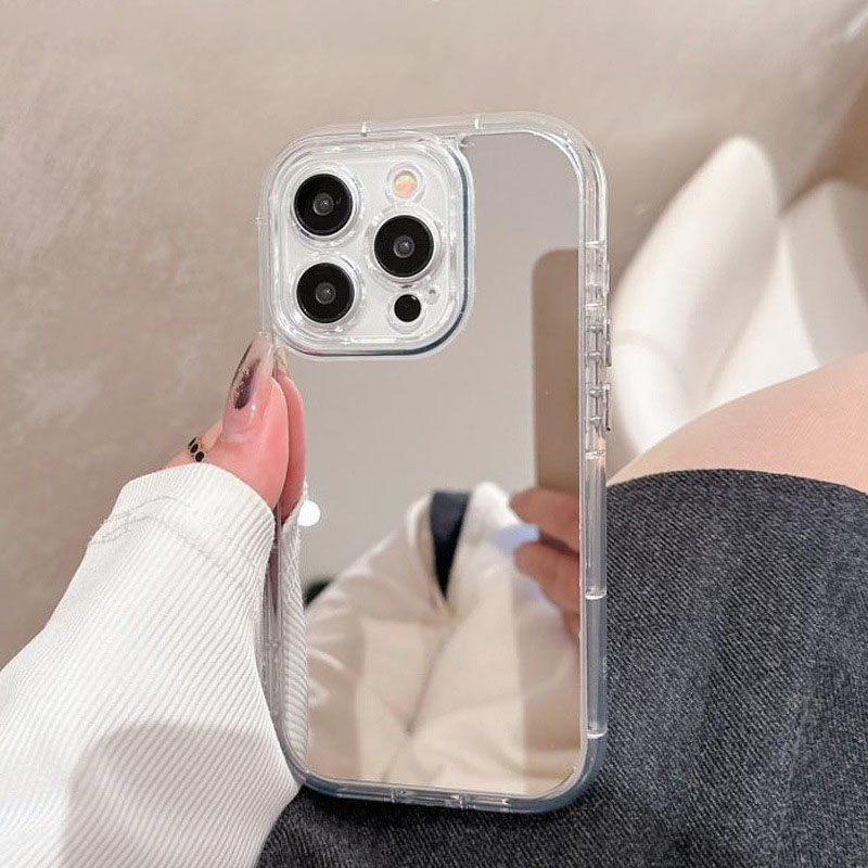 Clear Acrylic Makeup Mirror Ca - Clear Shockproof Bumper Case recension och pris